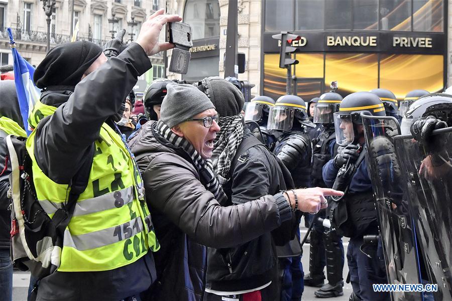 FRANCE-PARIS-"YELLOW VESTS"-PROTEST