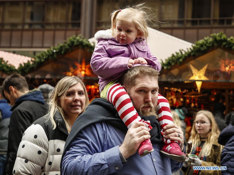 U.S.-CHICAGO-CHRISTMAS MARKET