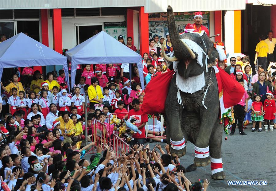 THAILAND-AYUTTHAYA-CHRISTMAS