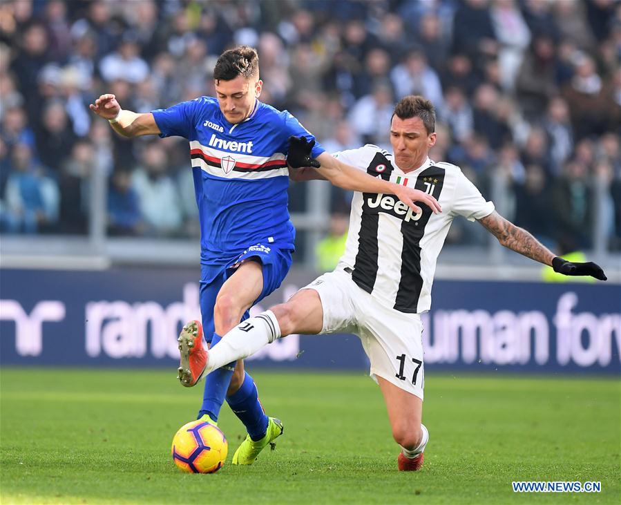 (SP)ITALY-TURIN-SOCCER-SERIE A-JUVENTUS VS SAMPDORIA