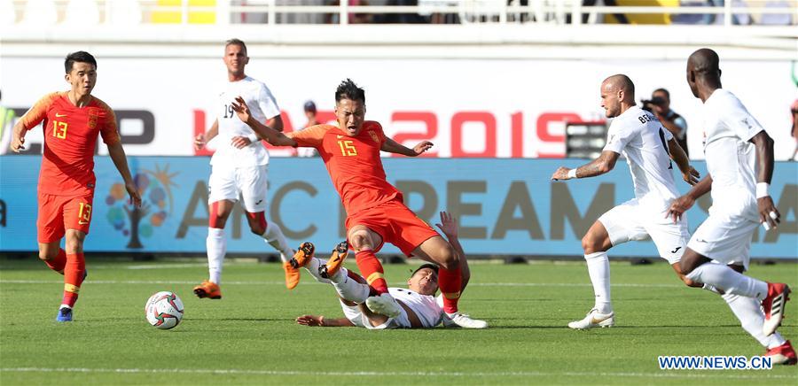 (SP)UAE-AL AIN-SOCCER-ASIAN CUP-CHINA VS KYRGYZ REPUBLIC