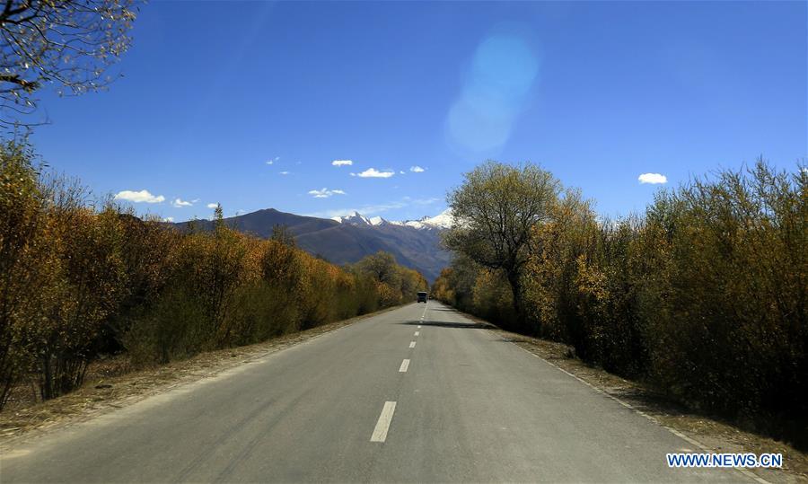 CHINA-TIBET-RURAL ROADS-BUILDING (CN)