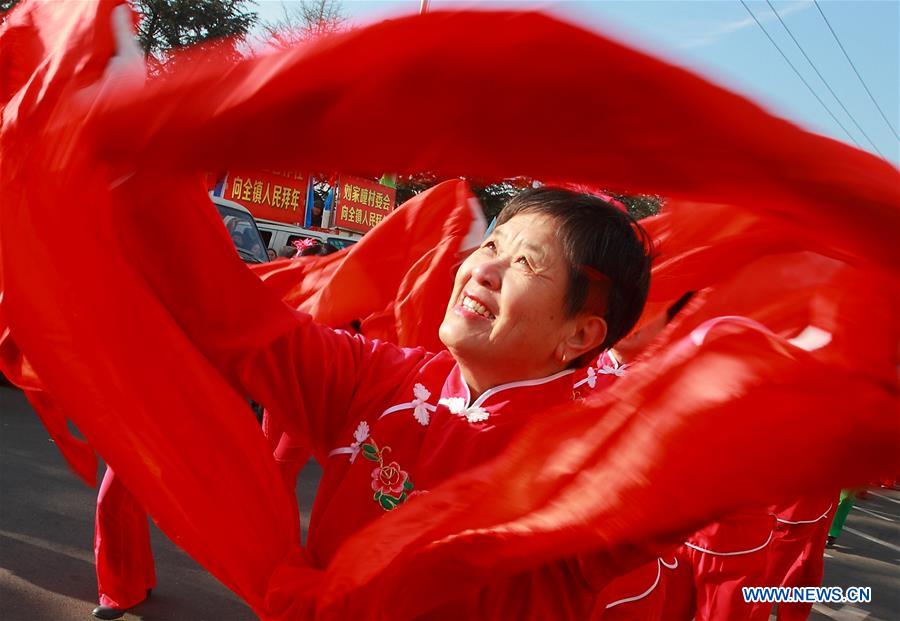 #CHINA-SHANDONG-WEIHAI-FOLK DANCE (CN)