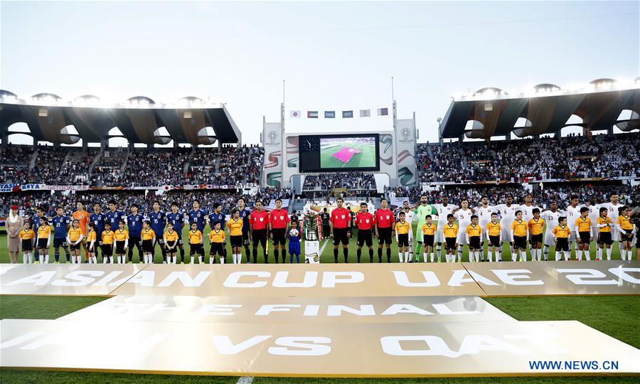 (SP)UAE-ABU DHABI-SOCCER-AFC ASIAN CUP 2019-FINAL-JPN VS QAT