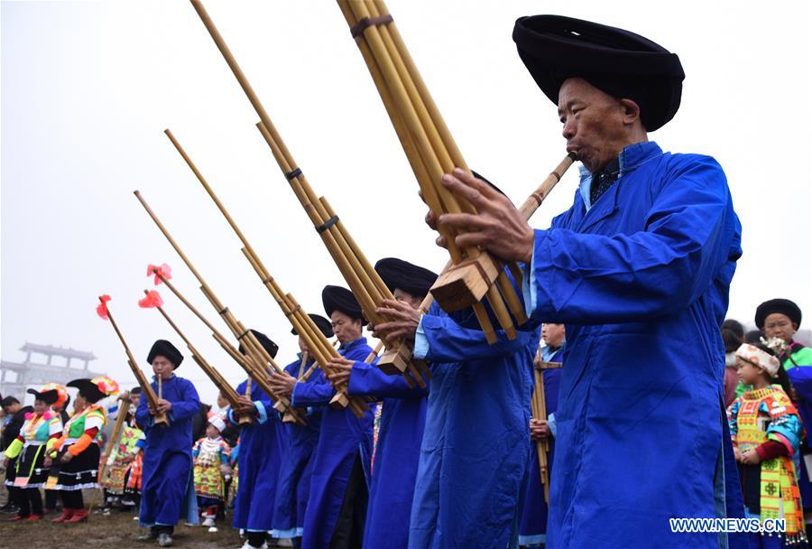 #CHINA-GUIZHOU-MIAO ETHNIC GROUP-TIAOYUE (CN)