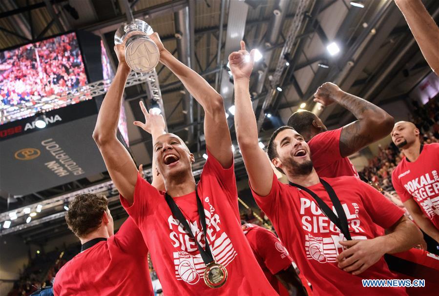 (SP)GERMANY-BAMBERG-BASKETBALL-GERMAN CUP-BROSE BAMBERG VS ALBA BERLIN