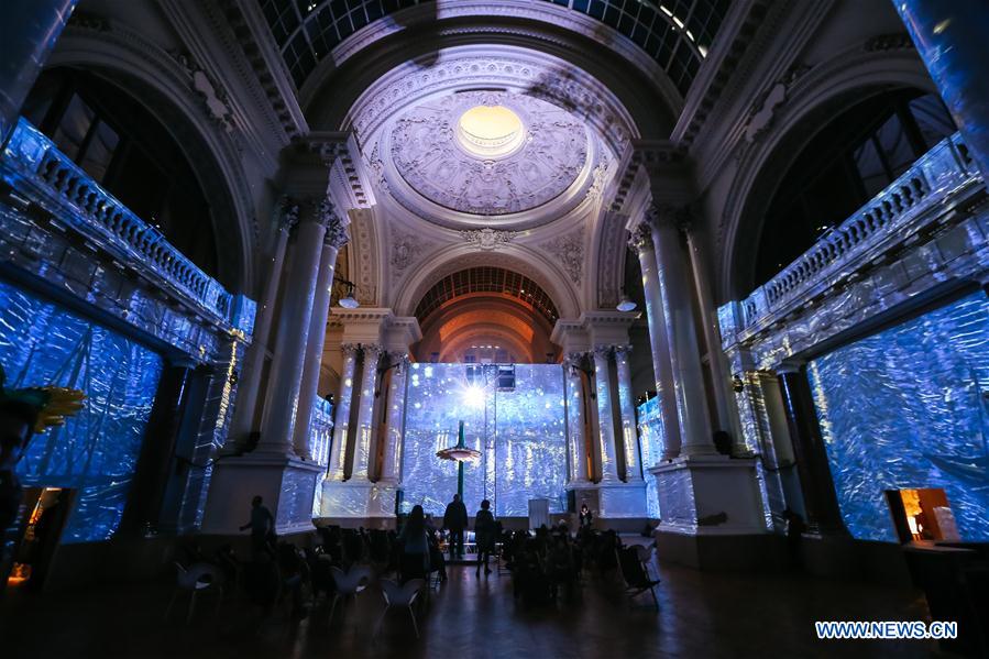 BELGIUM-BRUSSELS-VAN GOGH-IMMERSIVE EXHIBITION