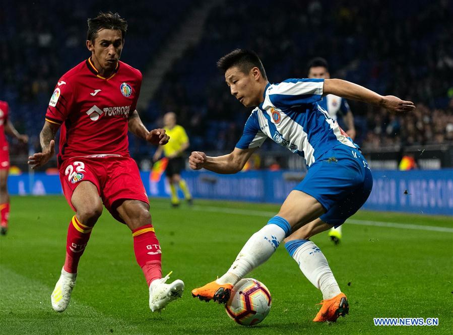 (SP)SPAIN-BARCELONA-SOCCER-SPANISH LEAGUE-ESPANYOL VS GETAFE