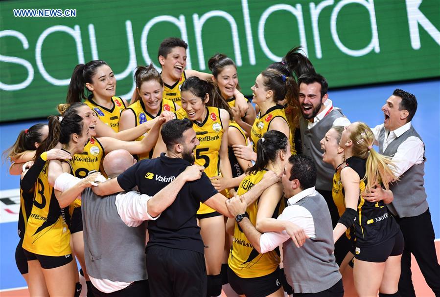 (SP)TURKEY-ISTANBUL-VOLLEYBALL-TURKISH WOMEN'S LEAGUE-FINAL