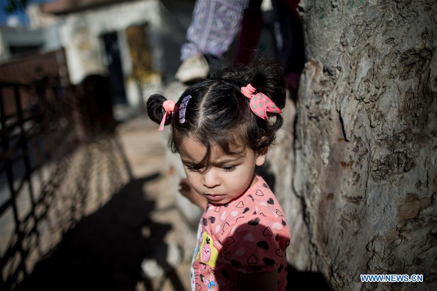 LIBYA-TRIPOLI-CONFLICT-DISPLACED CHILDREN