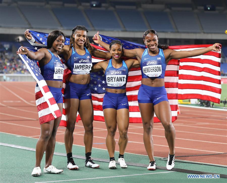 (SP)JAPAN-YOKOHAMA-IAAF WORLD RELAYS