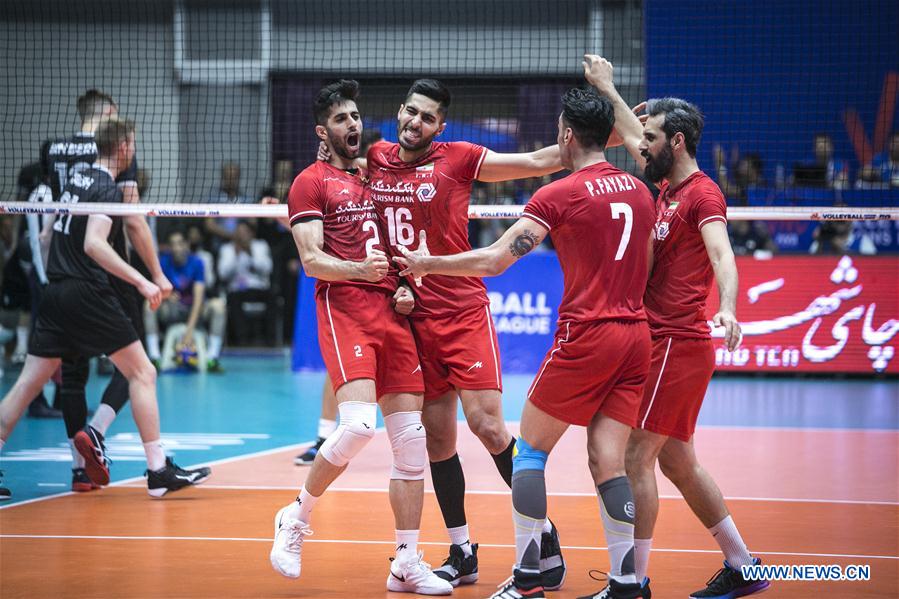 (SP)IRAN-URMIA-FIVB NATIONS LEAGUE-IRAN VS CANADA