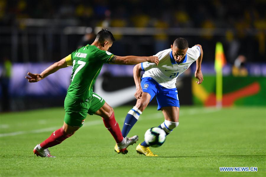 (SP)BRAZIL-SAO PAULO-SOCCER-COPA AMERICA 2019-BRAZIL VS BOLIVIA