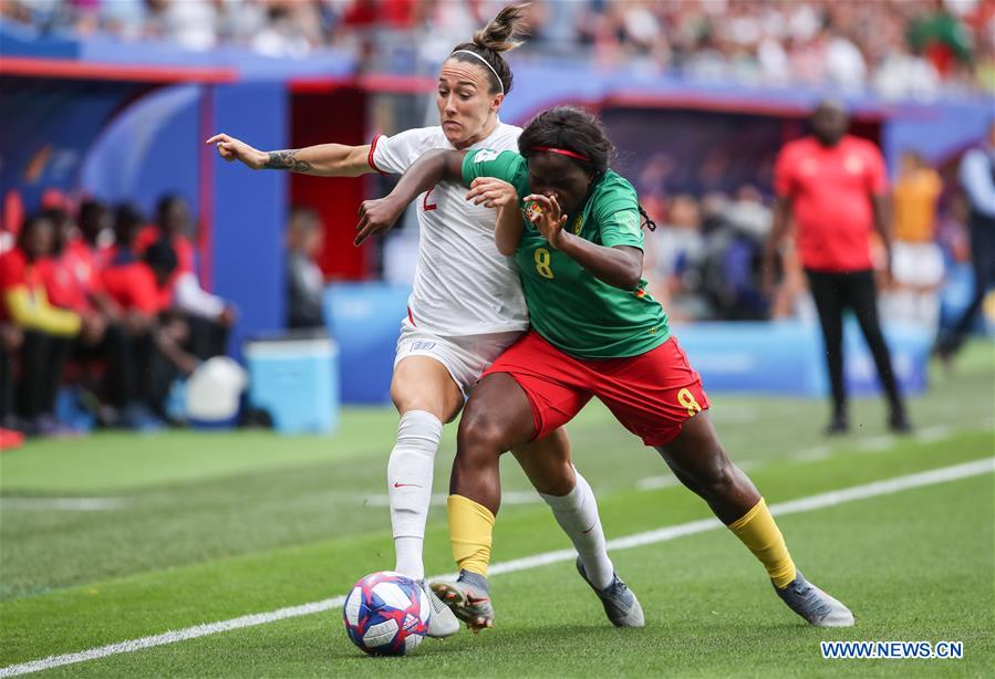 (SP)FRANCE-VALENCIENNES-2019 FIFA WOMEN'S WORLD CUP-ROUND OF 16-ENGLAND VS CAMEROON