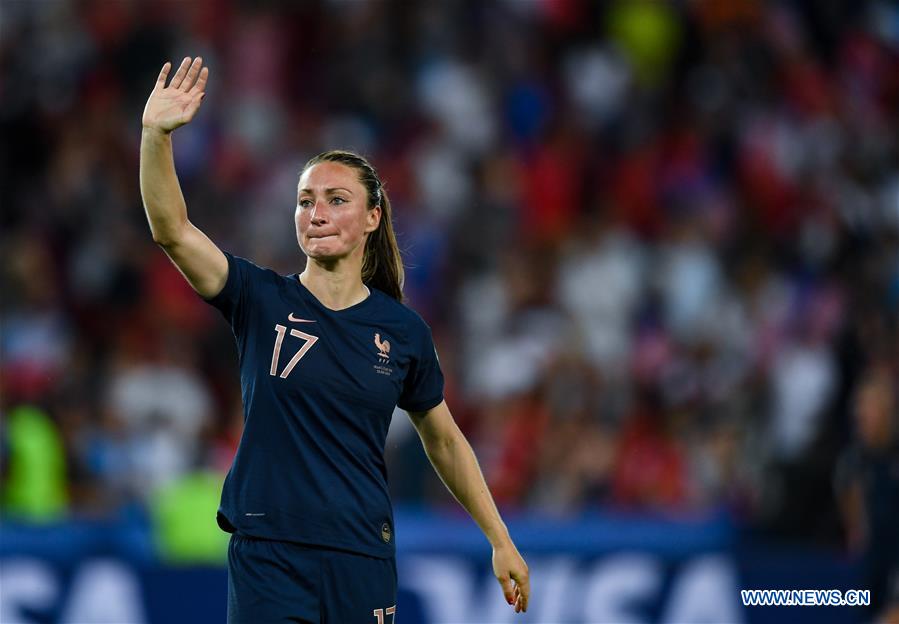 (SP)FRANCE-PARIS-FIFA WOMEN'S WORLD CUP-QUARTERFINAL-FRA VS USA