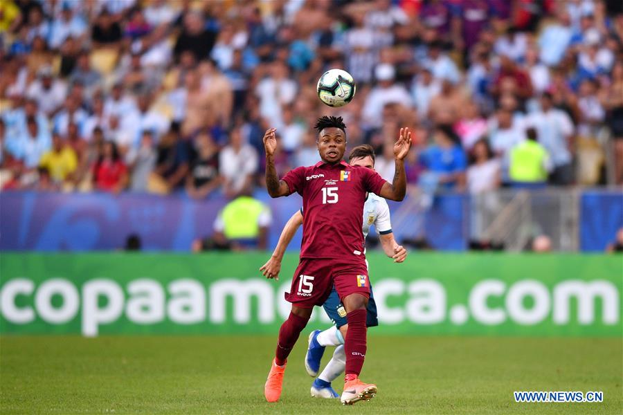 (SP)BRAZIL-RIO DE JANEIRO-FOOTBALL-COPA AMERICA 2019-ARG VS VEN