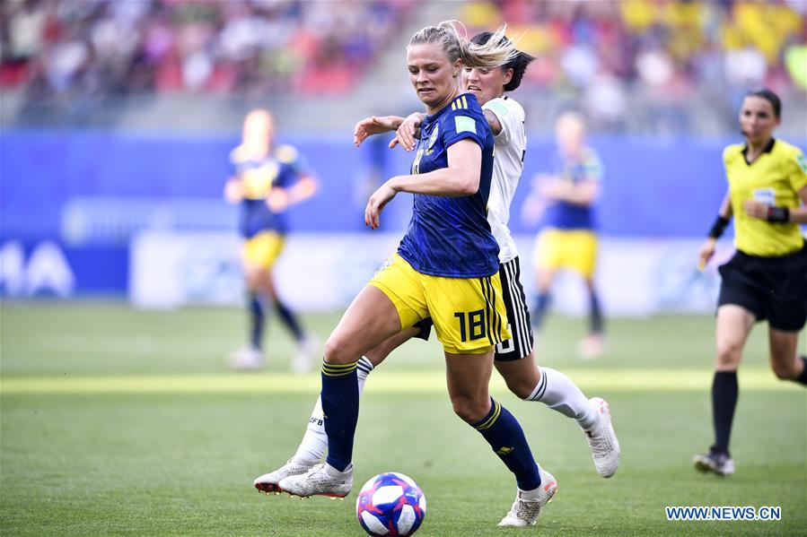 (SP)FRANCE-RENNES-FIFA WOMEN'S WORLD CUP-QUARTERFINALS-GER VS SWE