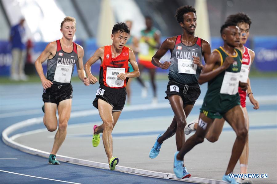 (SP)ITALY-NAPLES-SUMMER UNIVERSIADE-ATHLETICS-MEN'S 10000M