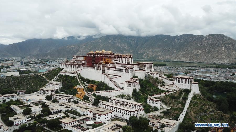 (InTibet)CHINA-TIBET-LHASA-AERIAL VIEW (CN)