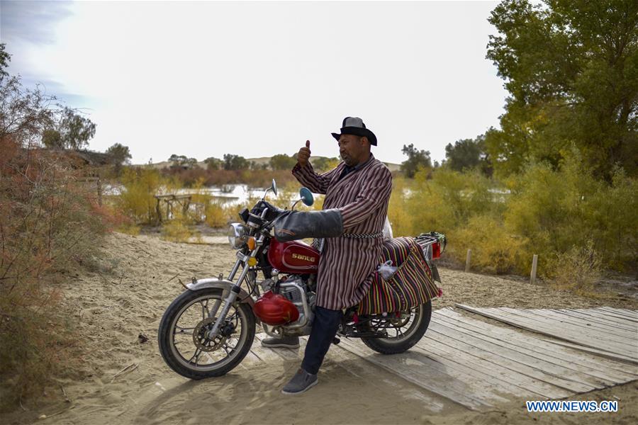 CHINA-XINJIANG-YULI-LOP NUR PEOPLE-TOURISM (CN)