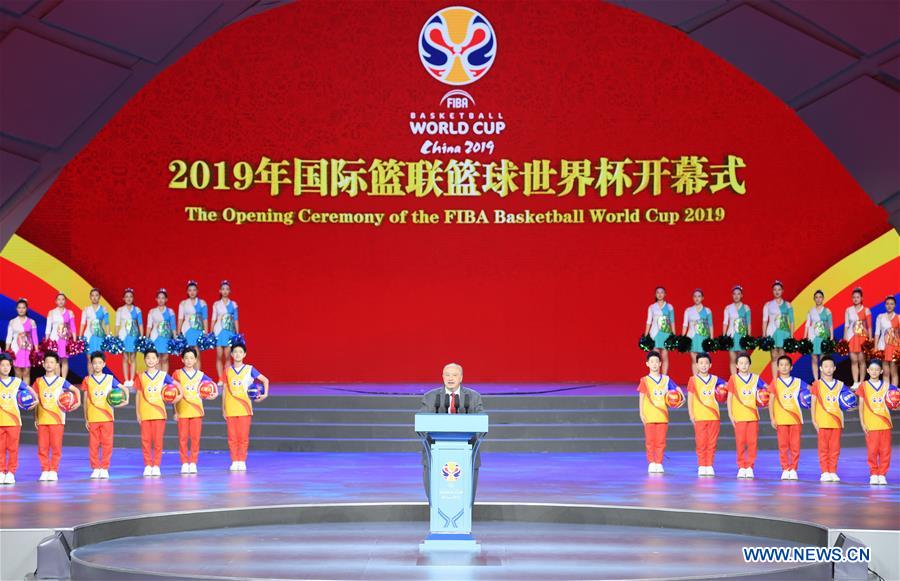 (SP) CHINA-BEIJING-FIBA BASKETBALL WORLD CUP-OPENING CEREMONY (CN)