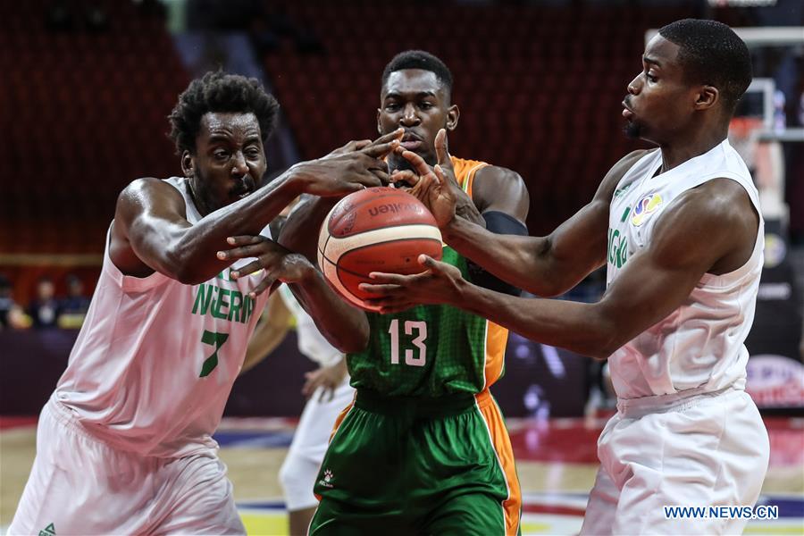 (SP)CHINA-GUANGZHOU-BASKETBALL-FIBA WORLD CUP-GROUP M-NGA VS CIV(CN)