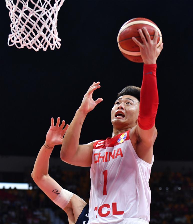 (SP)CHINA-GUANGZHOU-BASKETBALL-FIBA WORLD CUP-GROUP M-CHN VS KOR(CN)