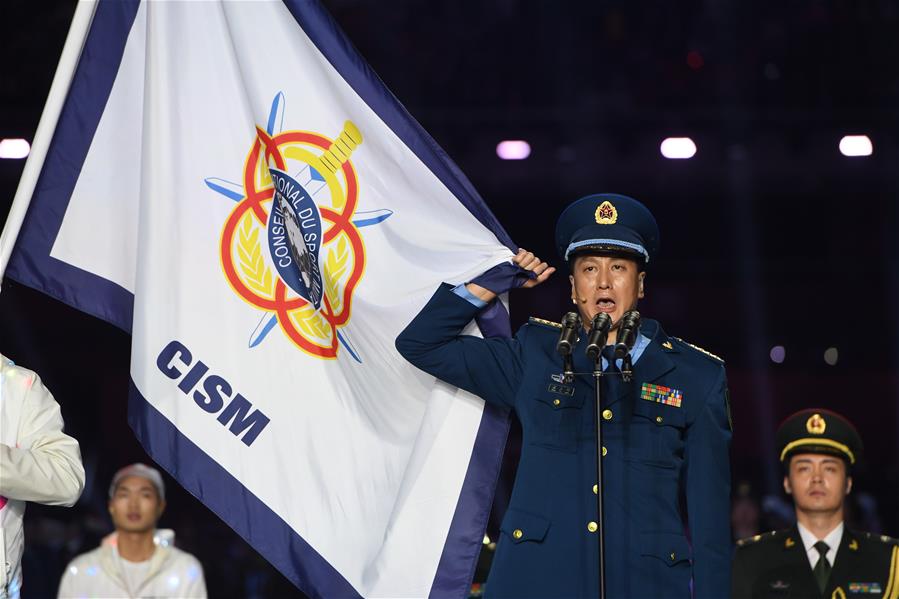 (SP)CHINA-WUHAN-7TH MILITARY WORLD GAMES-OPENING CEREMONY