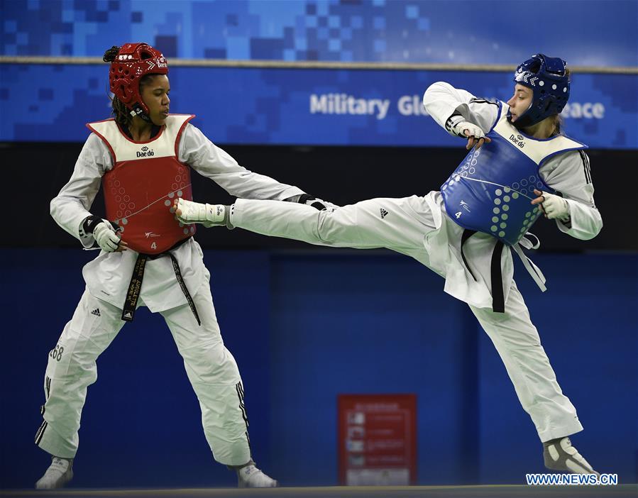 (SP)CHINA-WUHAN-7TH MILITARY WORLD GAMES-TAEKWONDO(CN)