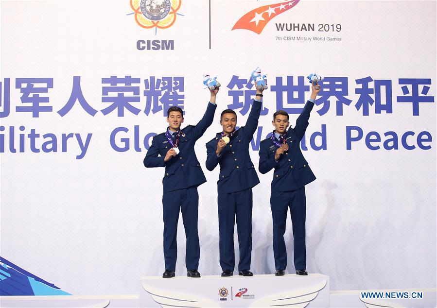 (SP)CHINA-WUHAN-7TH MILITARY WORLD GAMES-AERONAUTICAL PENTATHLON