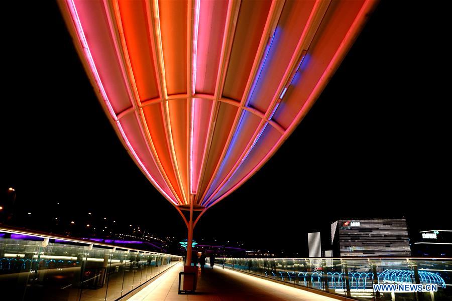 CHINA-SHANGHAI-CIIE-NIGHT VIEW (CN)