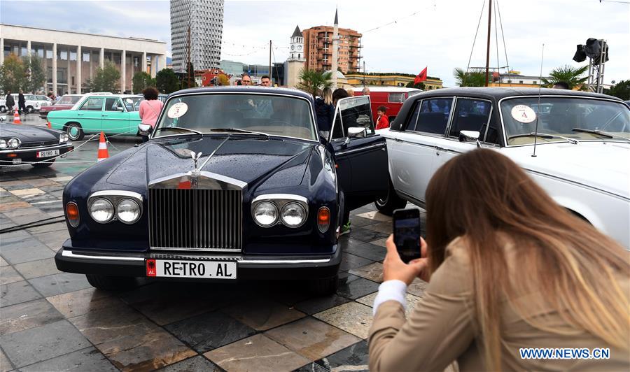 ALBANIA-TIRANA-CLASSIC VEHICLE SHOW