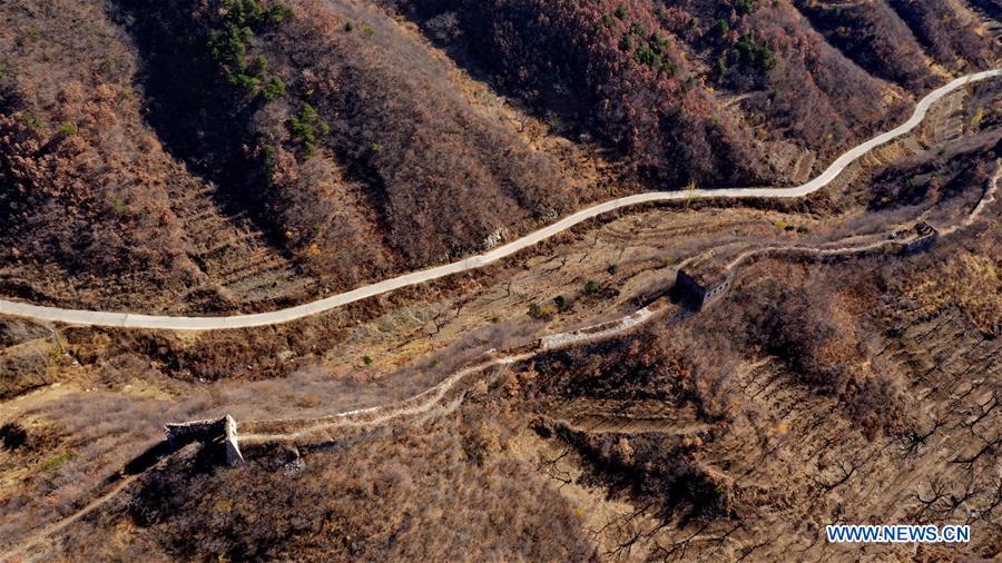 CHINA-HEBEI-GREAT WALL-WINTER SCENERY (CN)