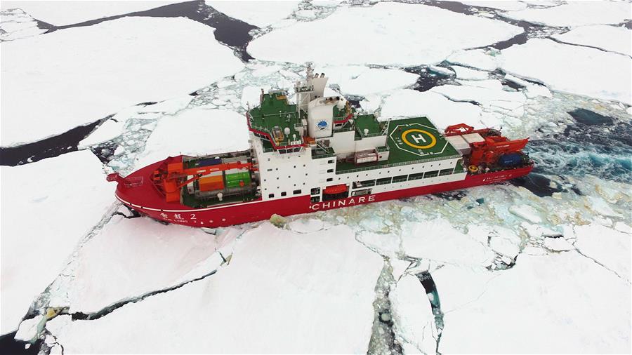 (EyesonSci) CHINA-XUELONG 2-ANTARCTIC-EXPEDITION-ICEBREAKING(CN)