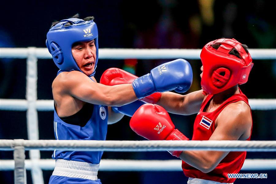 (SP)PHILIPPINES-SEA GAMES-WOMEN'S 60KG BOXING