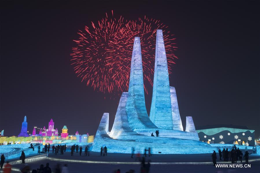 CHINA-HARBIN-ICE AND SNOW FESTIVAL-OPENING(CN)