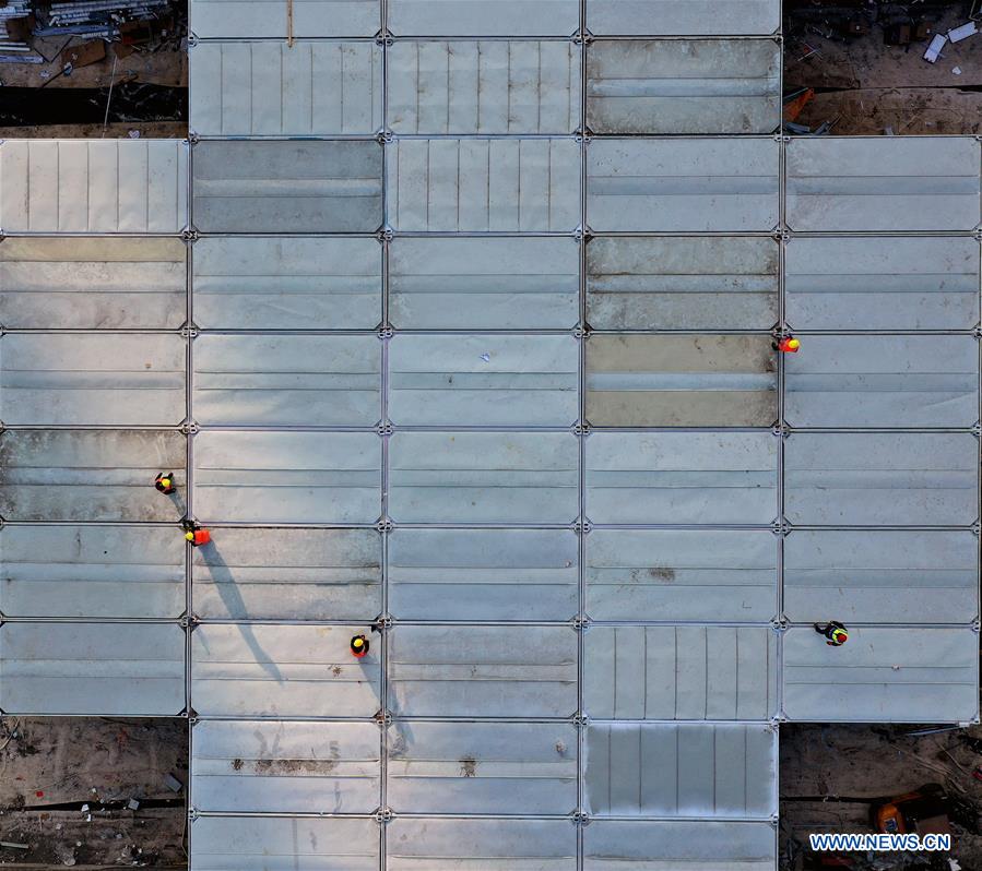 CHINA-HUBEI-WUHAN-LEISHENSHAN HOSPITAL-CONSTRUCTION (CN)