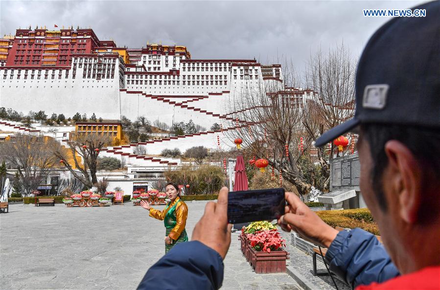 CHINA-TIBET-LHASA-POTALA PALACE-LIVESTREAM TOUR (CN)