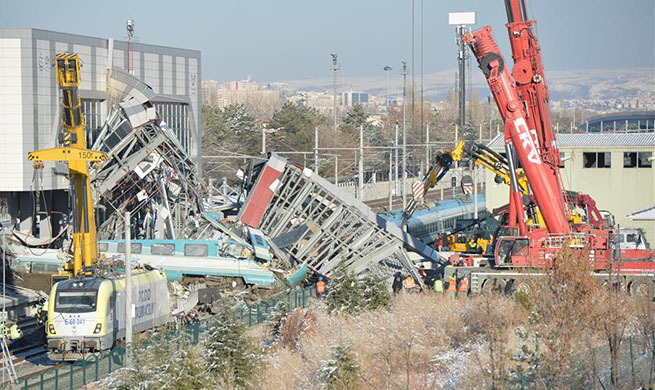 At least 9 dead, dozens injured in high-speed train accident in Ankara