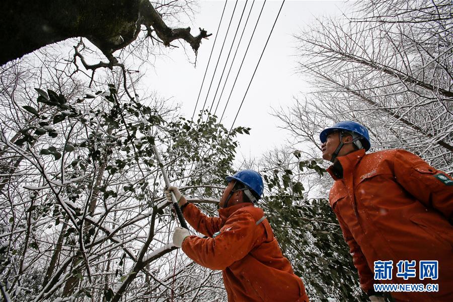 （新华全媒头条）（8）雨雪冰冻中，他们奋力前行——基层党员干群抗击冰雪灾害纪实