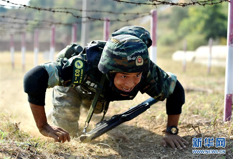 （图文互动）（1）一切为了实战——武警部队“巅峰”特战比武竞赛现场见闻