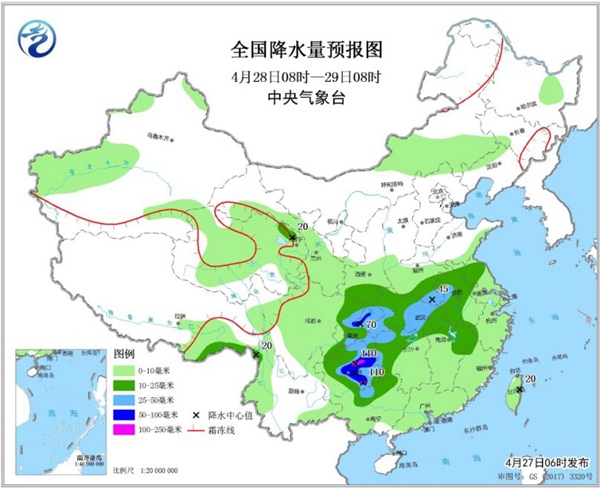 周末雨不休！南北方同迎大范围降水