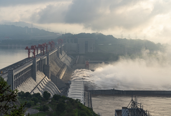 长江水利委升级发布岷江洪水红色预警