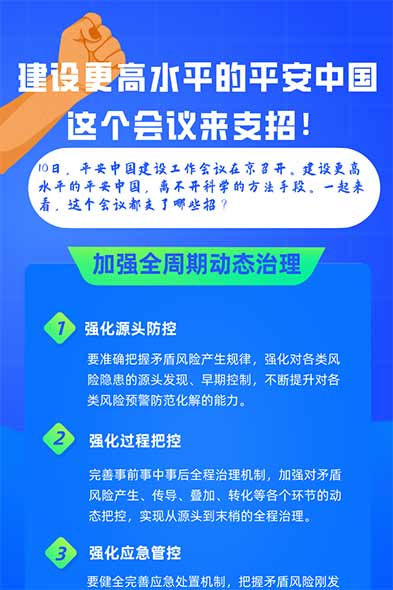 建设更高水平的平安中国 这个会议来支招！