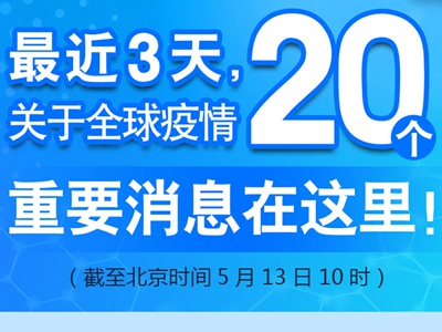 【图解】最近3天，关于全球疫情20个重要消息在这里！